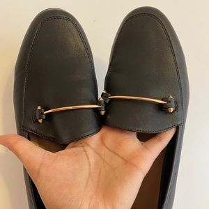 A.new.story black loafers